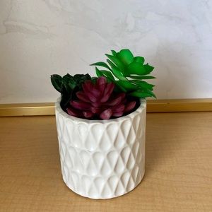 Artificial succulent decoration
